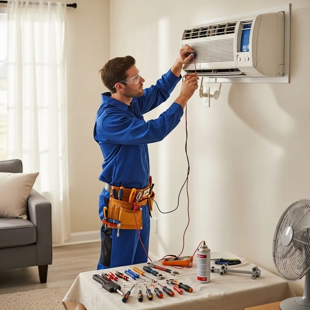 Güzelbahçe Bosch Bosch klima gaz dolumu ve bakım – Enerji verimliliği artırıldı. - Teknik servis örneği